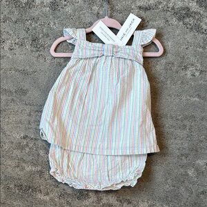 JANIE AND JACK Kids Striped Dress - Multicolor